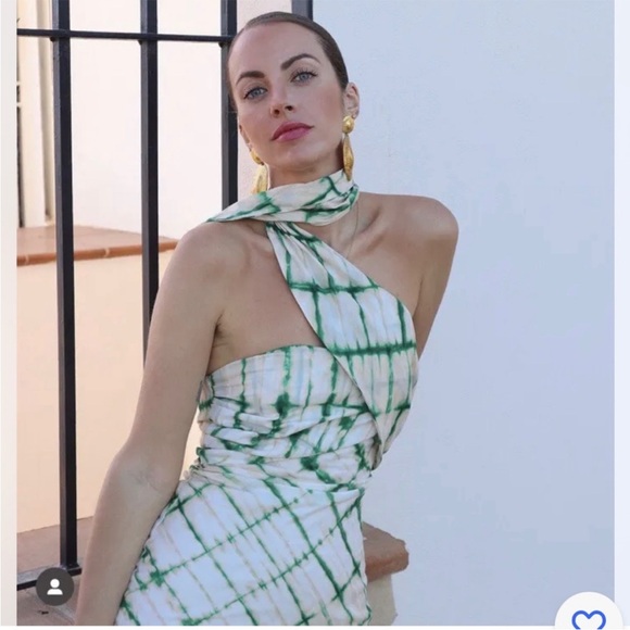 ZARA PRINTED MIDI DRESS - Picture 8 of 15